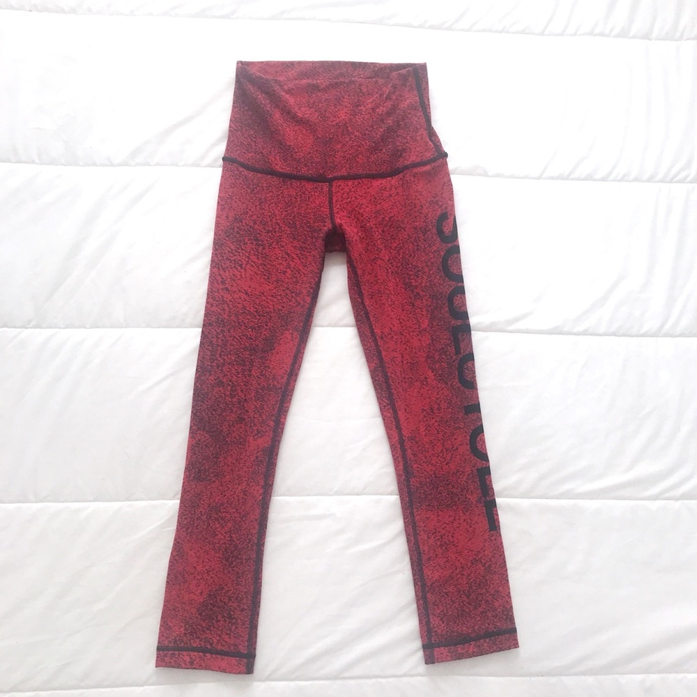 SoulCycle Lululemon Leggings 7/8